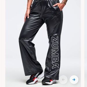 Zumba Fitness Glossy Charcoal Joggers